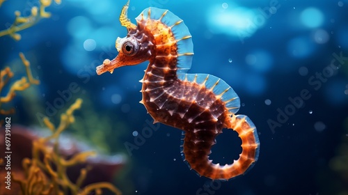 The hippocampus is a part of seahorses.