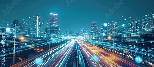 Using digital infrastructure and data analytics to create efficient and sustainable solutions for transportation, energy, waste management, communication, and other services in the concept of a smart