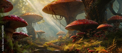 Fascinating Mushroom Realm Exploration