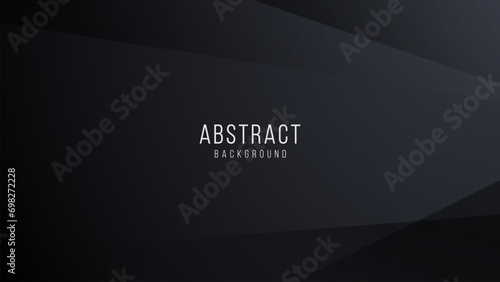 Simple black background with space for presentation