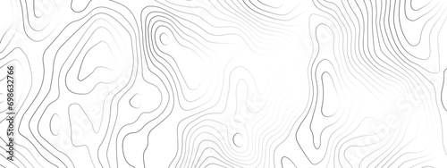 Transparent PNG Topographic line map. Modern design with White background with topographic wavy pattern design.