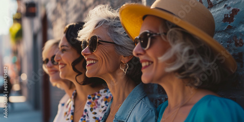 mujeres por encima de sus 50 años muy felices 