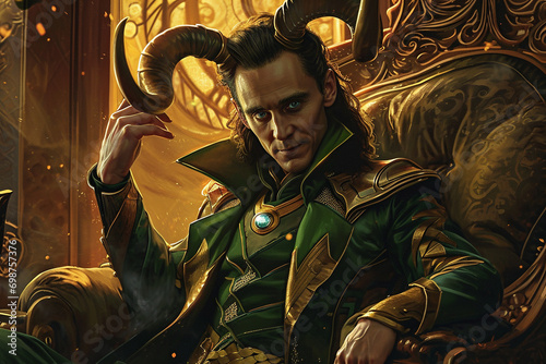 Loki's Mischief - A collection of humorous and adventurous anecdotes featuring the mischievous Loki and his cunning escapades in the realms of gods and mortals