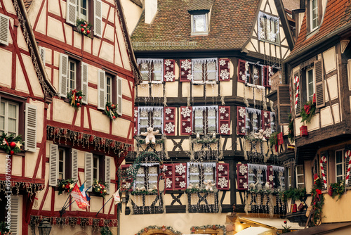 Colmar Christmas decorations, France