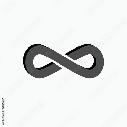 Infinity Icon. Eternity Sign. Forever, Endless Symbol - Vector.