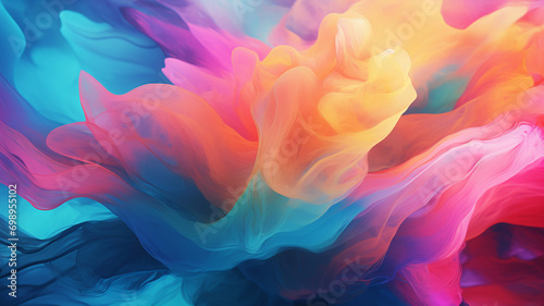 Colorful wavy background, luxury texture