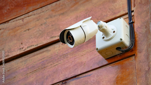 Surveillance camera installed at habitual residence