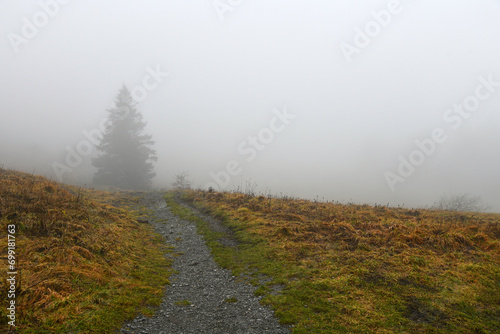 Nebel auf der Wasserkuppe, auch schlechtes Wetter kann schön sein...