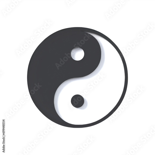 3D yin yang