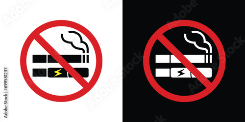 no smoking and vaping sign