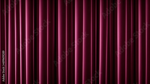 Dark Maroon curtains texture background, wave lines background