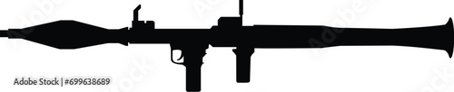 rpg rifle silhouette vector file