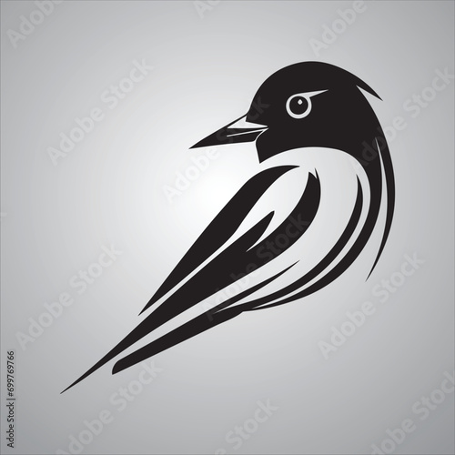 Bird dove logo design vector icon illustration 