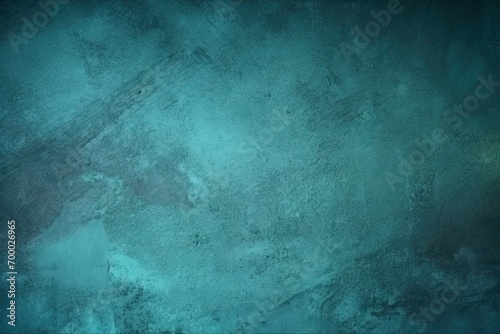 banner web design space background vintage abstract close surface concrete rough old toned color teal gradient texture wall green blue dark