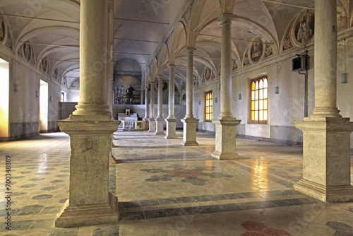 biblioteca del complesso monumentale di Santa Croce a Bosco Marengo (Alessandria)