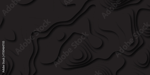 Abstract black paper cut style design.abstract vector seamless pattern with shadows Trendy contemporary design.abstract papercut and multi layer cutout pattern pattern on vector design illustration.