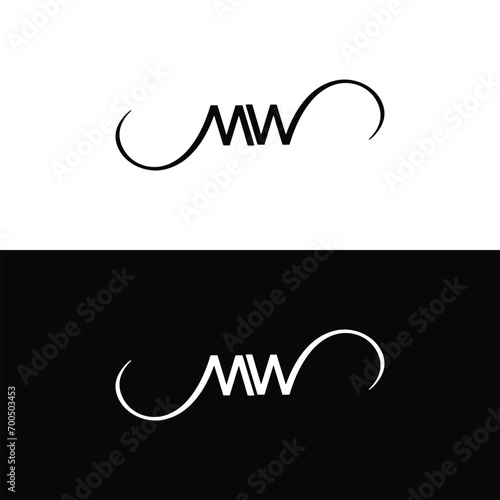 MW logo. M W design. White MW letter. MW, M W letter logo design. Initial letter MW linked circle uppercase monogram logo. M W letter logo vector design. top logo, Most Recent, Featured, 