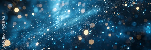 Enchanting Glitter Particles - Magical Space Inspired Background
