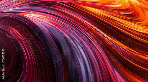 Abstract red flow background