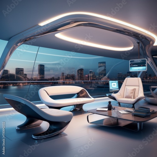 Futuristic Innovation: Captivating 3D Rendering of Cutting-Edge Technology Product - High-Tech Elegance in Close-Up Detail