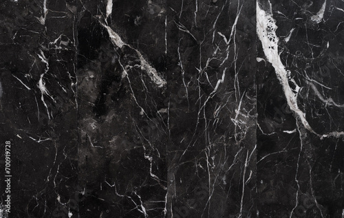 Natural black marble texture