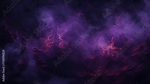 abstract black fire texture on a dark purple background