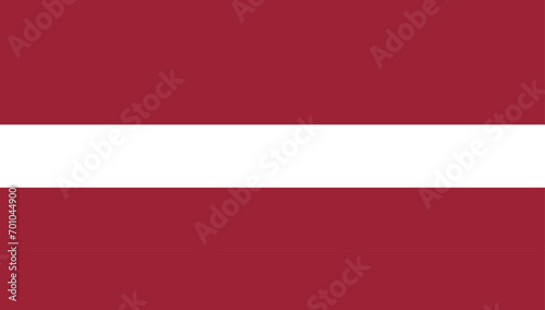 Flag of Latvia vector