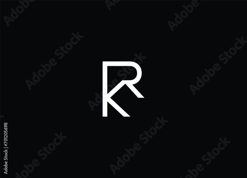 Creative Letters KR Logo Design And Vector Templates