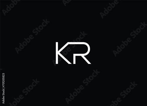 Creative Letters KR Logo Design And Vector Templates