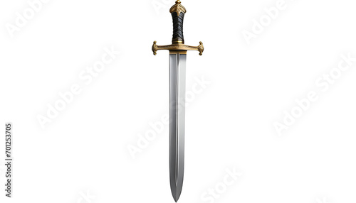 Beautiful sword isolated.