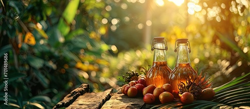 Palm Oil fruits a well balanced healthy edible oil is now an important energy source for mankind it is widely acknowledged as a versatile and nutritious vegetable oil. Creative Banner