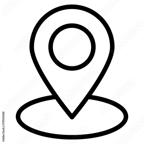 Location pin icon. Map pin place marker. Location icon. Map marker pointer icon set. GPS location symbol collection. 