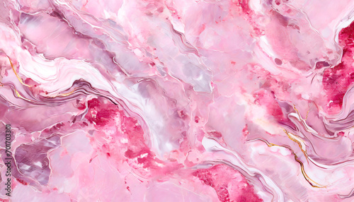 Tło abstrakcyjne do projektu, różowy marmur, wzór w kształcie fal 
