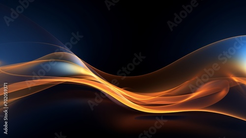 Abstract shiny gold and blue wave design backgrounds, elegant and modern background element