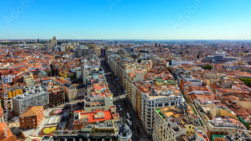 Madrid Urban City View
