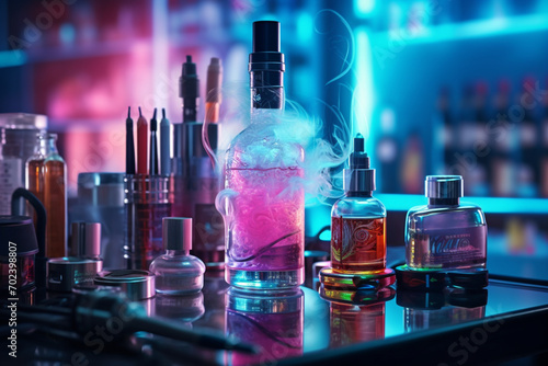 Liquids for electronic cigarettes Vape Concept