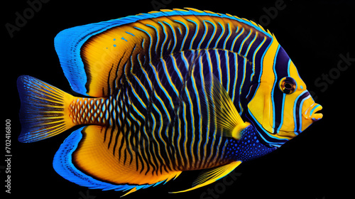 Pomacanthus imperator imperial angelfish
