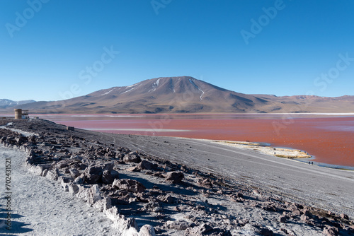 Laguna Colorada, Bolivia, cordillera de los Andes