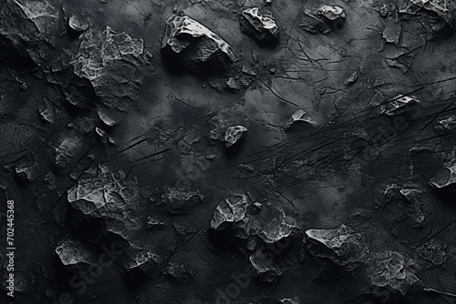 3d render of abstract art 3d background texture with part of rough grunge planet asteroid surface