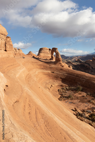 Delicate Arch at Arches National Park in Utah 
