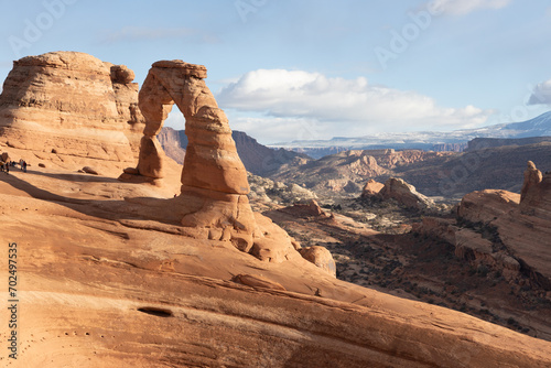 delicate arch in arches national park 