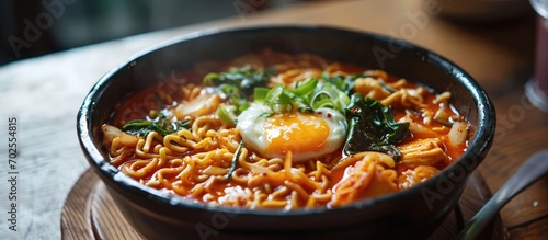 Popular Korean peninsula noodle dish.
