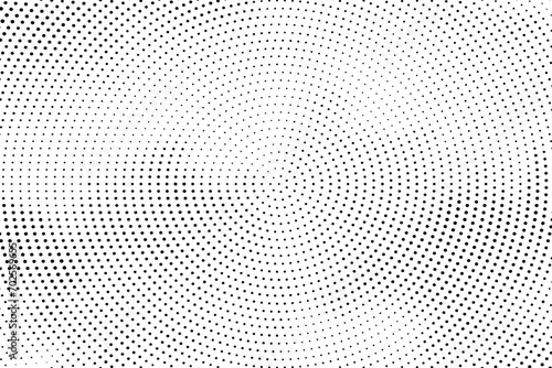 Abstract halftone design background vector