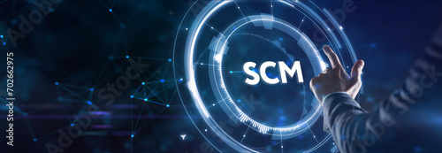 SCM - Supply Chain Management. Supply Chain Management SCM. Aspects of Modern Company Logistics Processes.