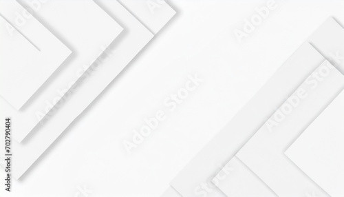 random rotated white planes geometrical edge border background wallpaper banner or template flat lay from above