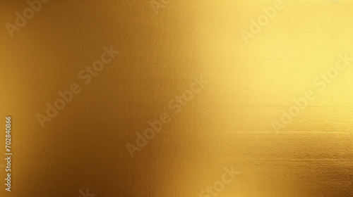Solid gold plate background.