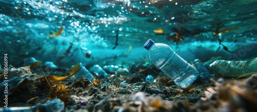 Plastic pollution impacts ocean life.