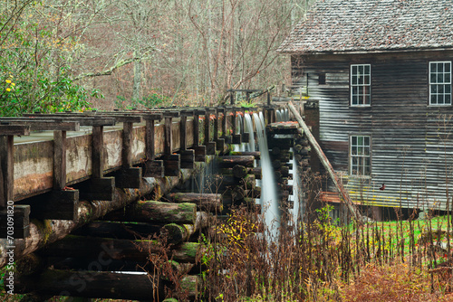 Mingus Mill in the Great Smoky Mountains National Park