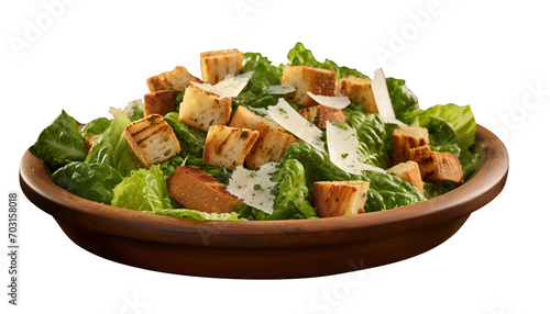 isolated caesar salad