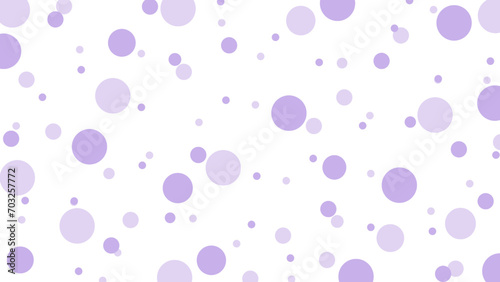 Seamless pattern with purple dots